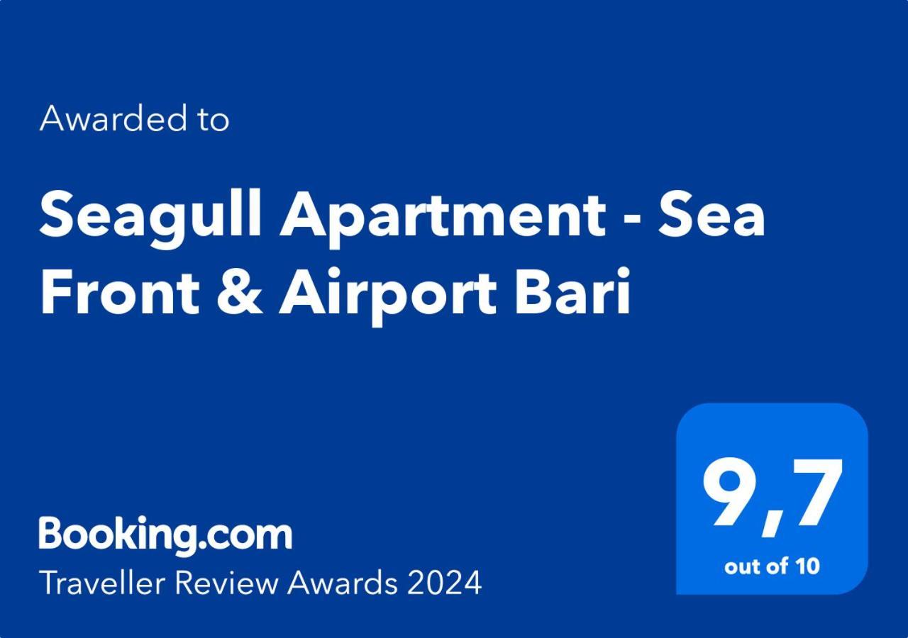 Seagull Apartments - Front And Sea View & Airport Bari Extérieur photo