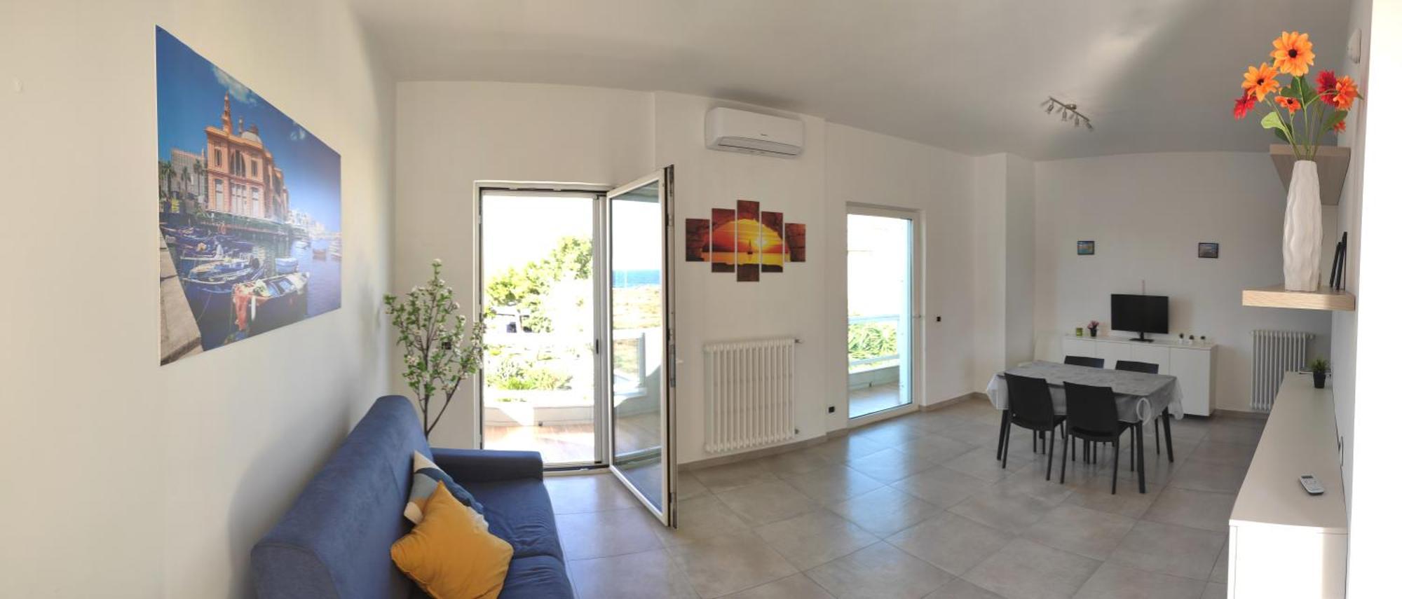 Seagull Apartments - Front And Sea View & Airport Bari Extérieur photo